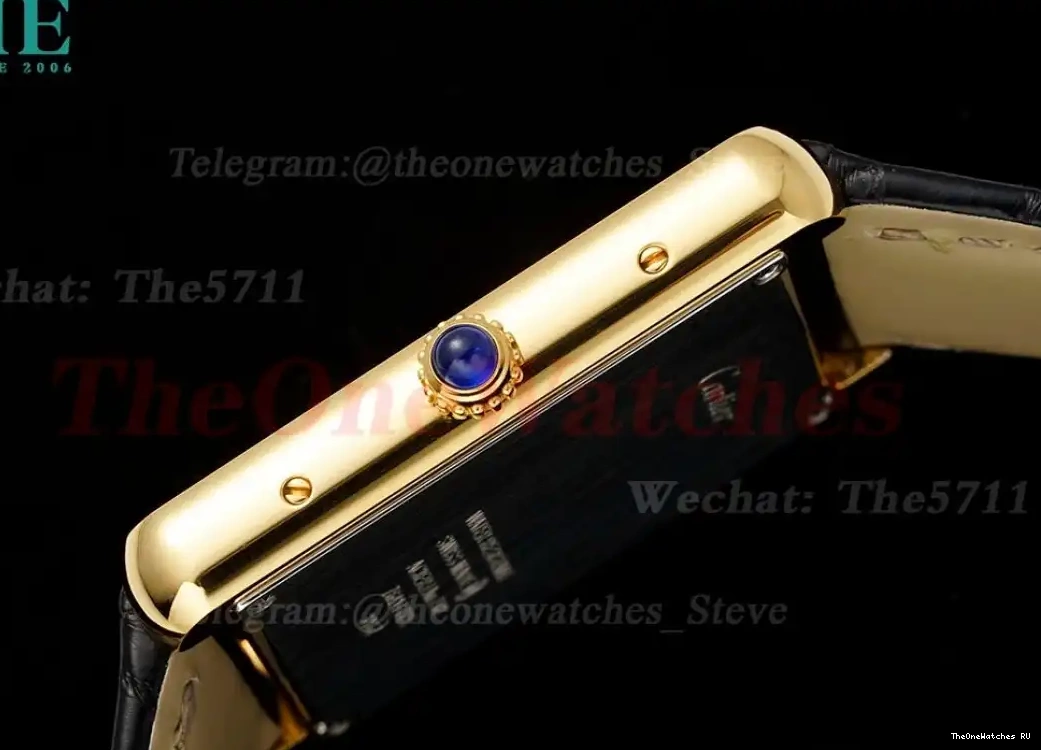 Dial White Tank 27.4mm AF LE Solo YG Dia Quartz 0401